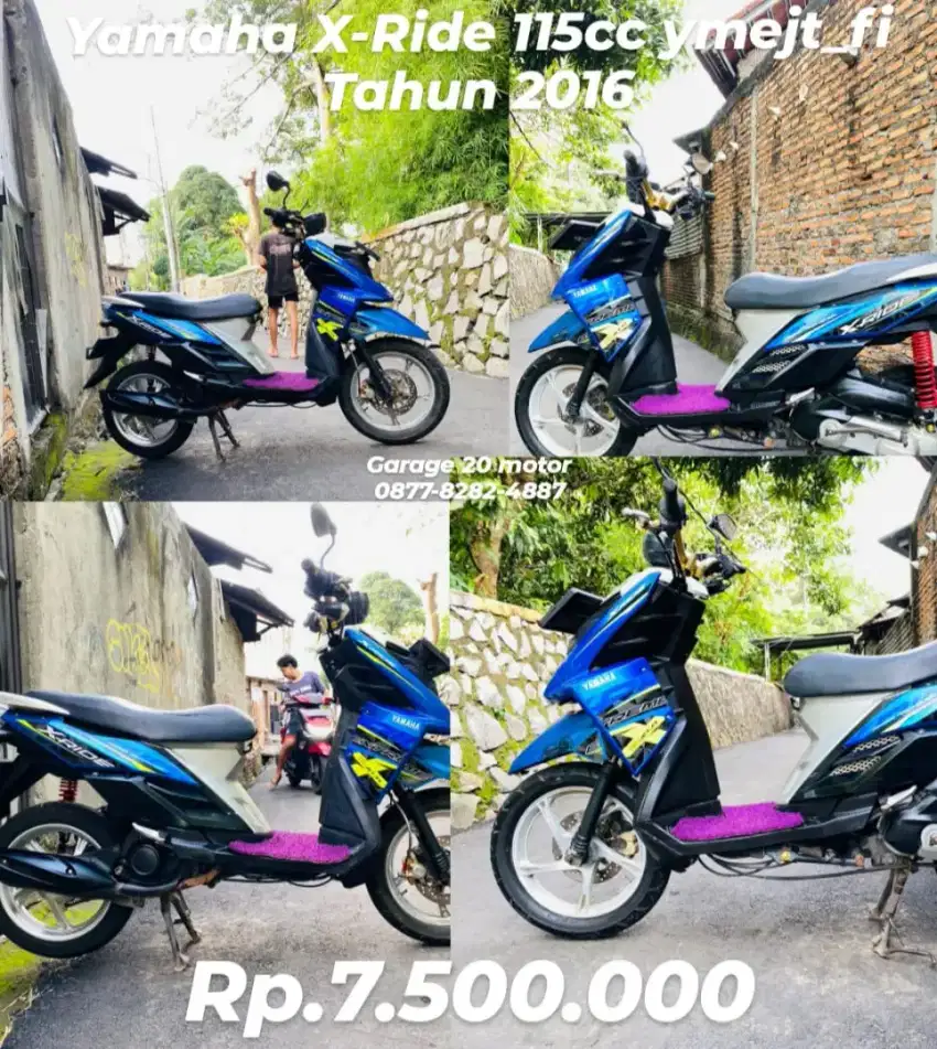 Yamaha Xride 115cc Ymjet Fi Tahun 2016