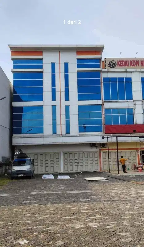 Ruko 2 pintu Gandeng bekas Kantor Jl. Soebrantas