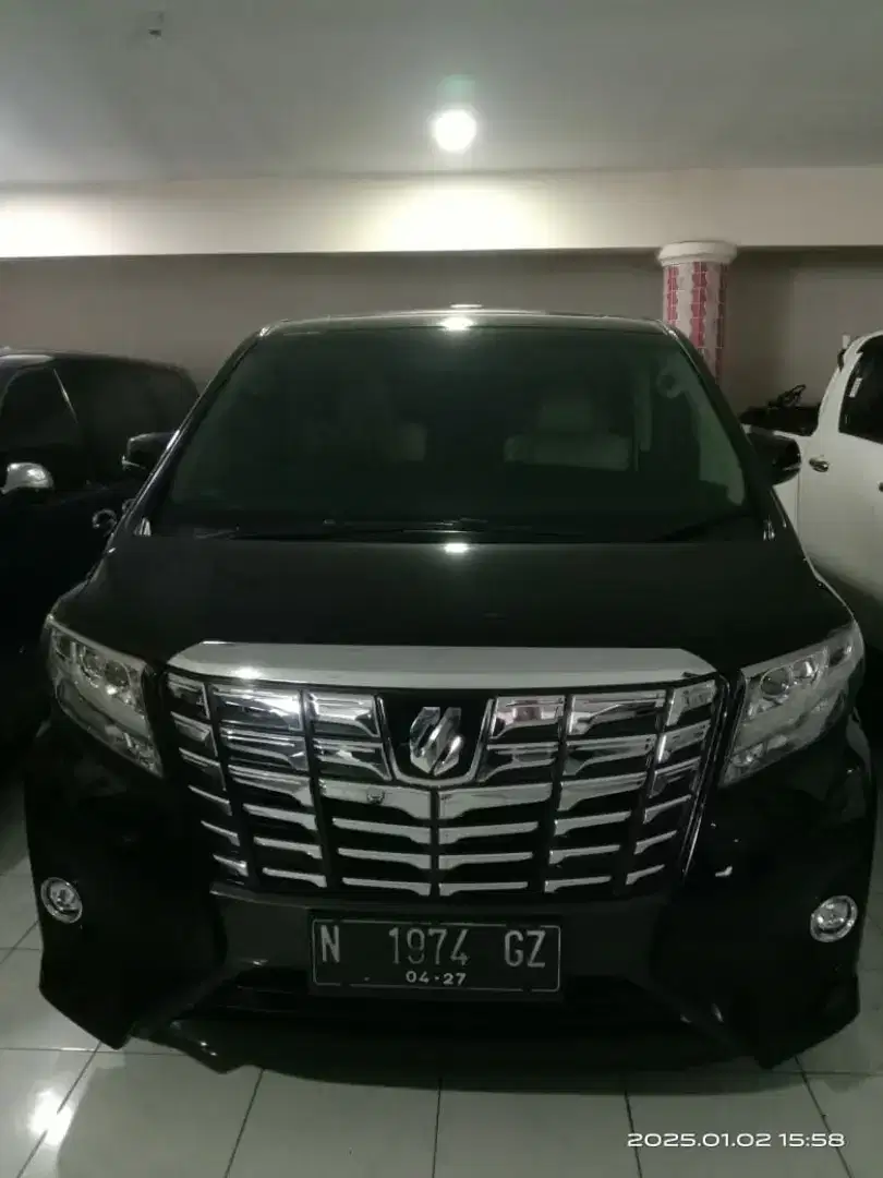 Toyota Alphard 2.5 G AT 2017 - Hitam