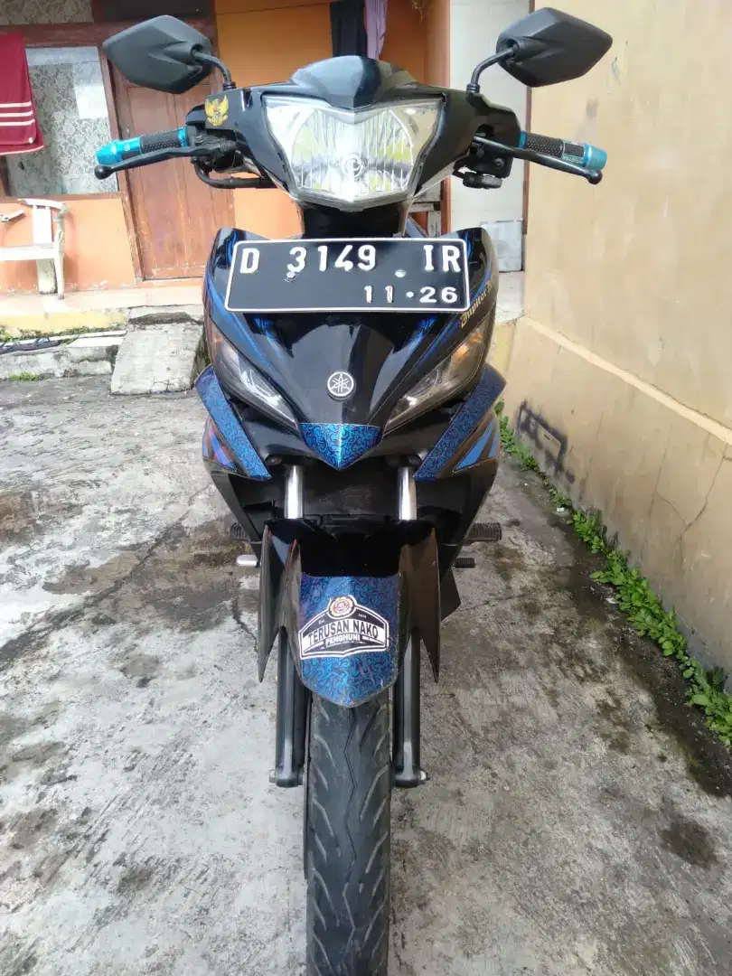 Jupiter MX 135 tahun 2011 Km masih rendah 25000, pajak baru diisi