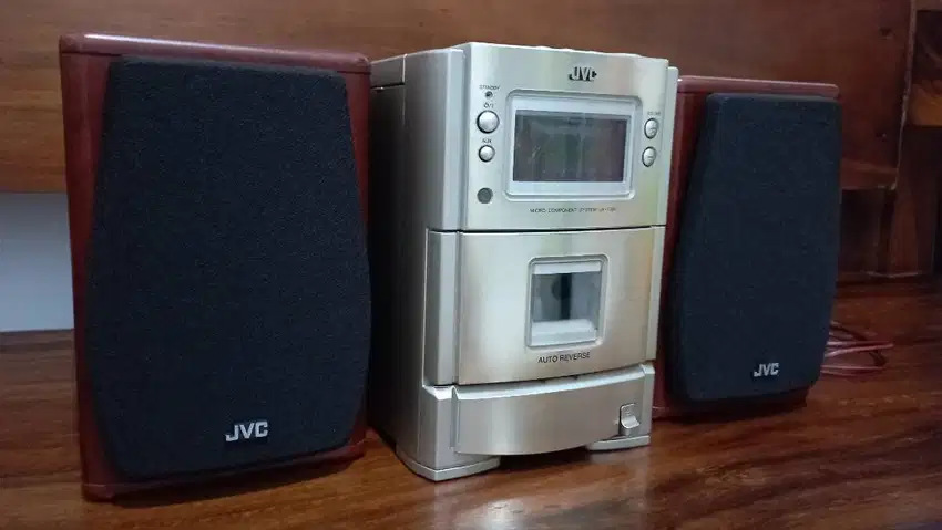 TAPE MINI COMPO JVC IMPORT PRODUKSI JEPANG DIPASARKAN DI AMERIKA