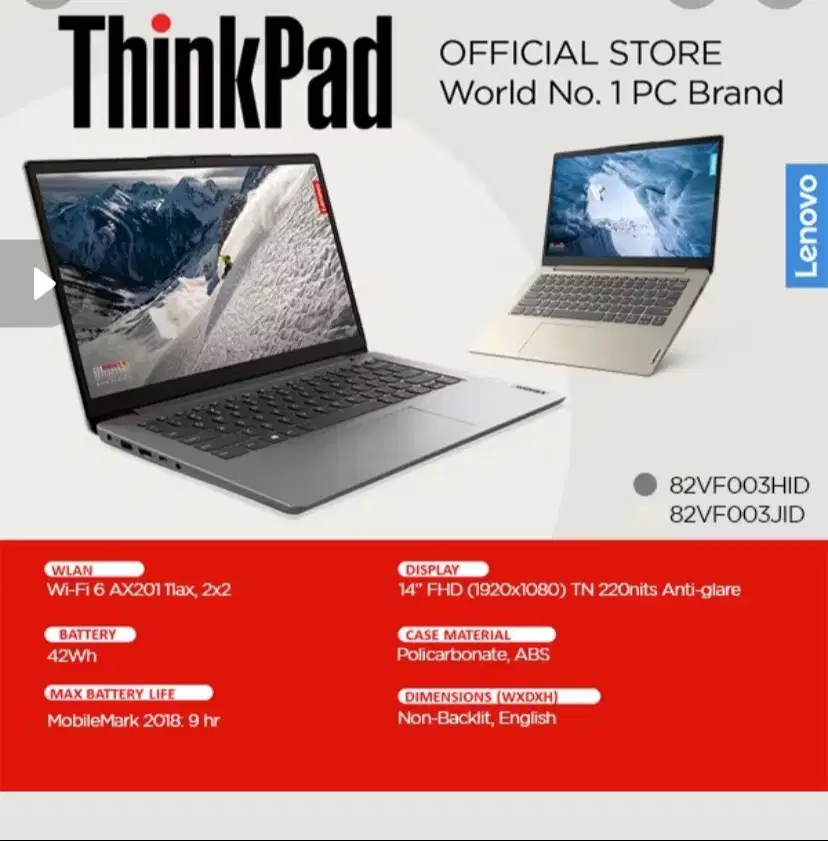 laptop lenovo ideapd slim 1 14 ryzen 3 7320