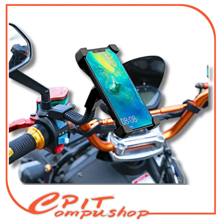 ESSAGER Windrunner Holder Smartphone Sepeda Motor 360 Derajat - EZJMT