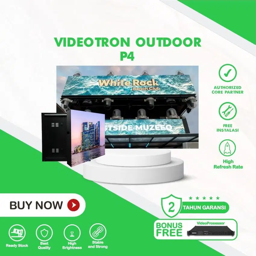 VIDEOTRON OUTDOOR P4 (harga permeter)