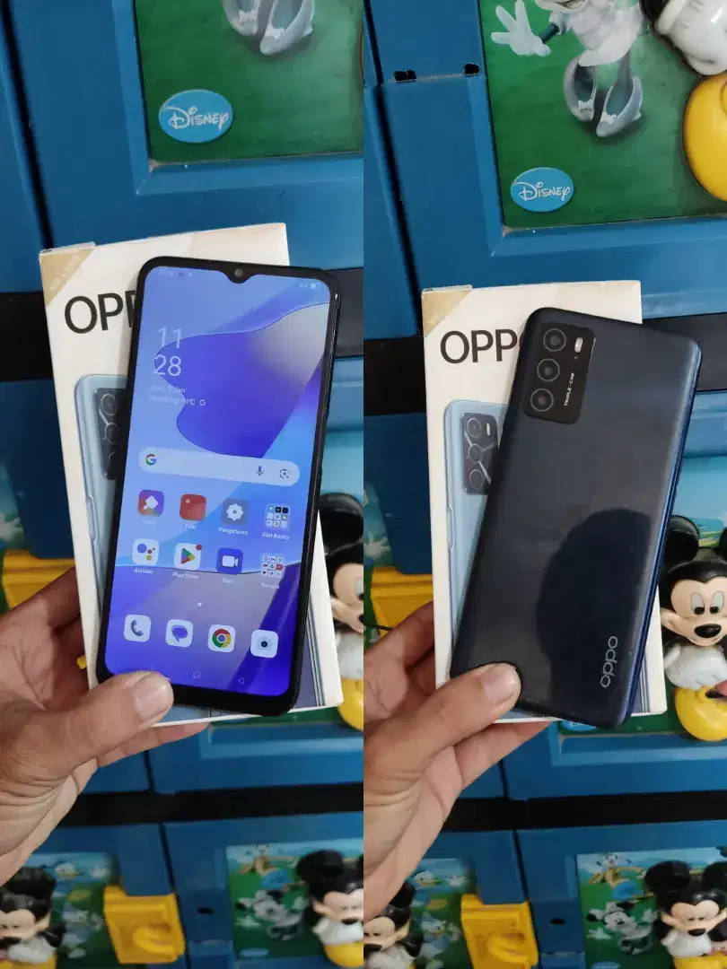 Oppo a16 ram 3/32 nominus hp dan dus aja
Jual 800 nepis 
Lokasi Depok