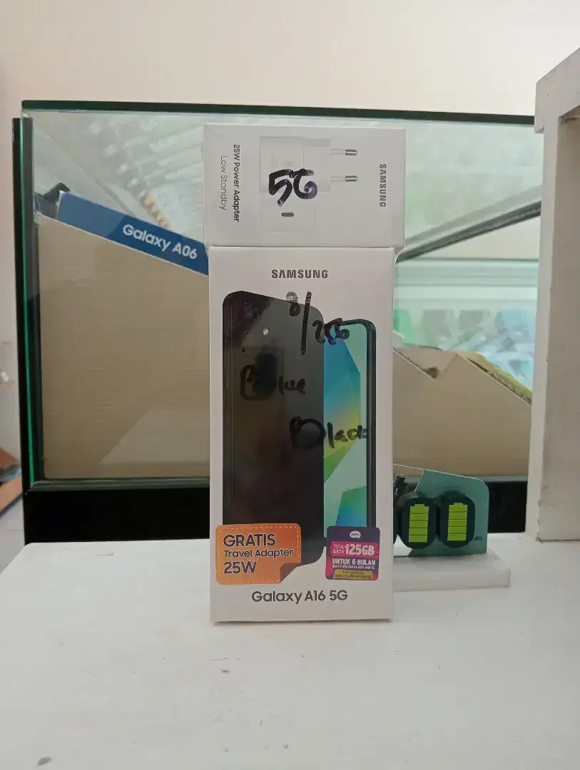 SAMSUNG A16 5G 8/256 NEW MURAH QR GADGET