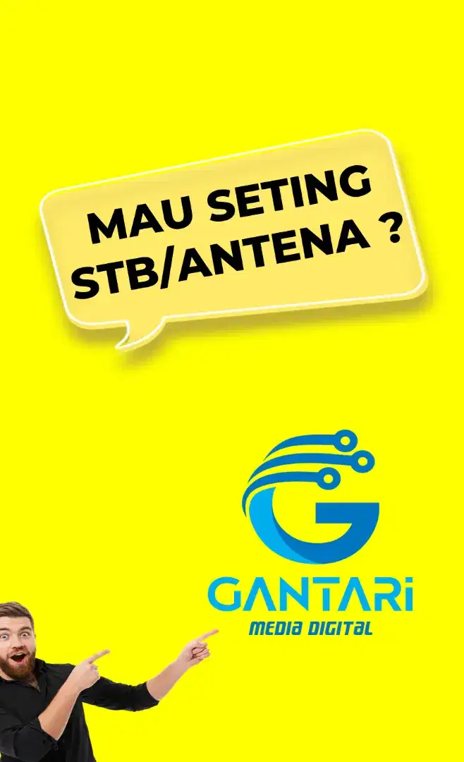 Seting antena digital dan siaran tv