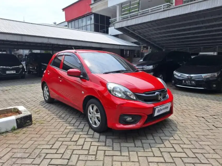 Honda Brio Satya 1.2 E Bensin-AT 2016 Merah KBL