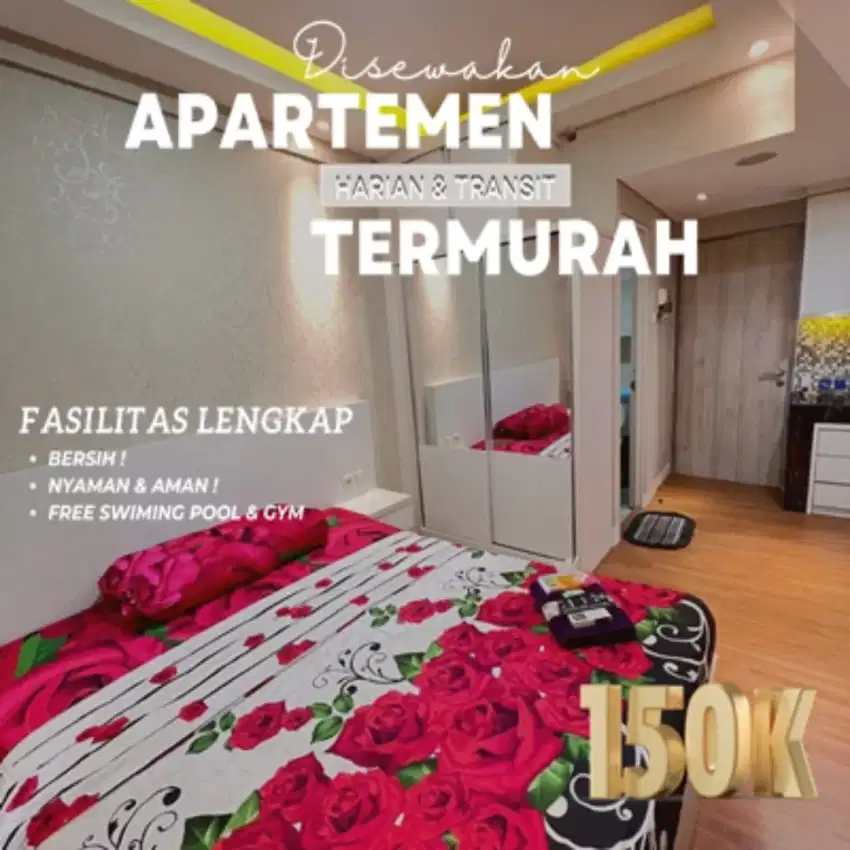 Sewa apartemen Grand Kamala Lagoon Bekasi Harian termurah