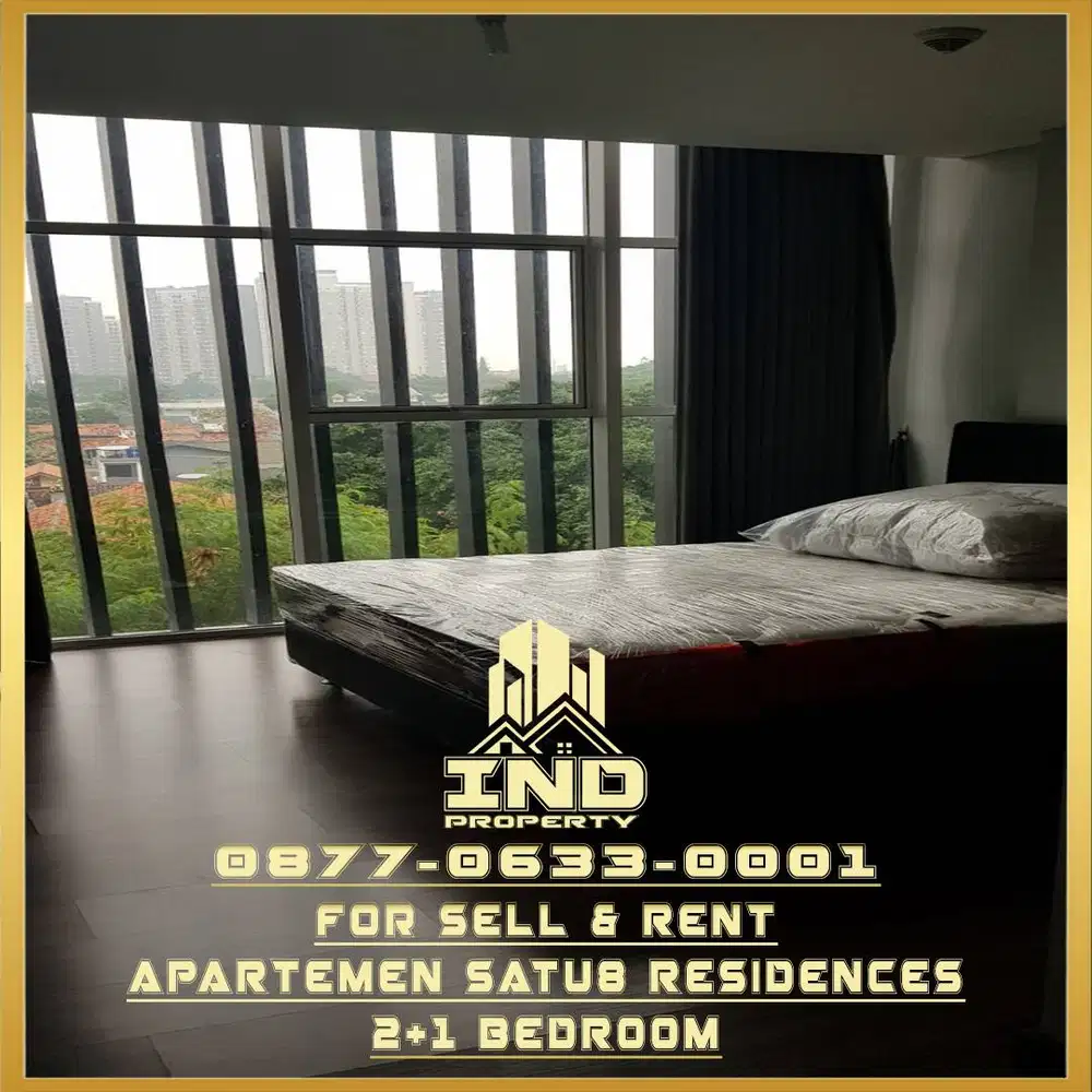 Dijual BU dibawah Harga Pasaran Apartemen Satu8 Residence