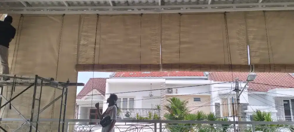 TIRAI BAMBU TIRAI KAYU SURABAYA: