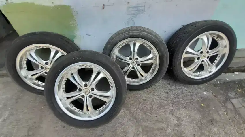 Jual Velg R19 4pcs bonus Ban Luar