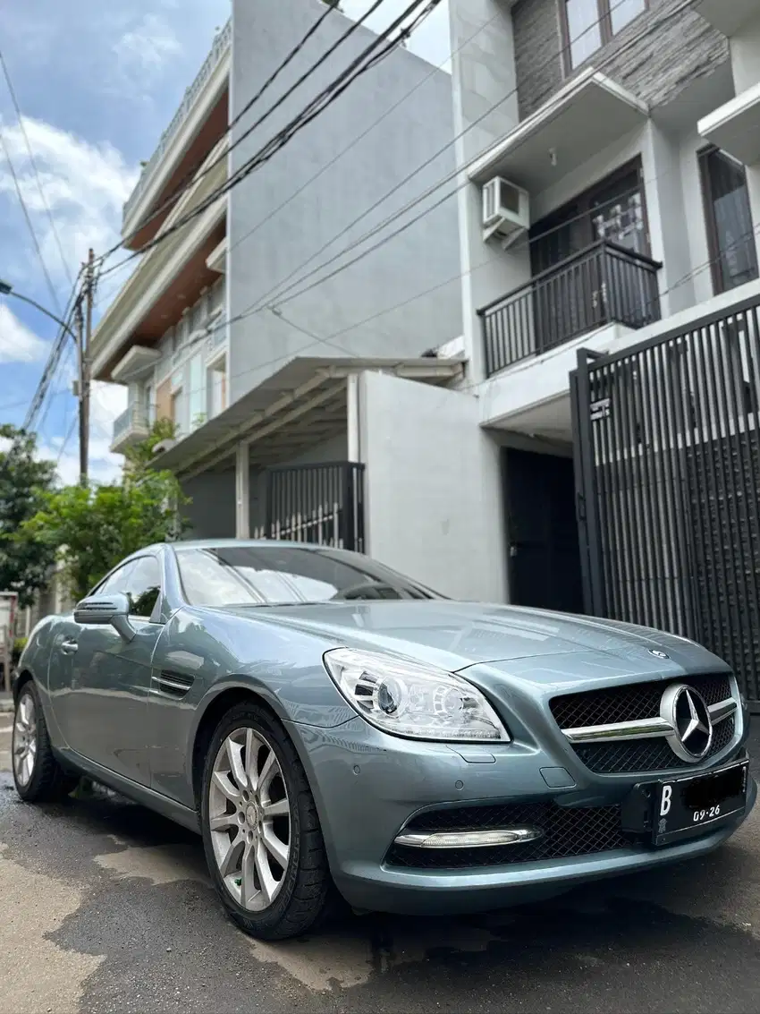 Mercedes benz SLK200 2011 Abu grey mercy slk200 2012 slk 200 2011 amg