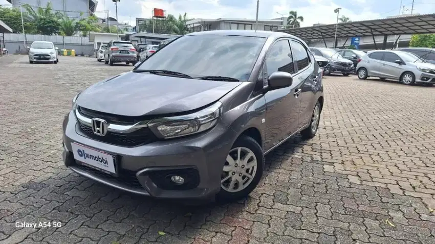 Pajak Panjang - Honda Brio Satya 1.2 E Bensin-AT 2019 Abu (BIT)