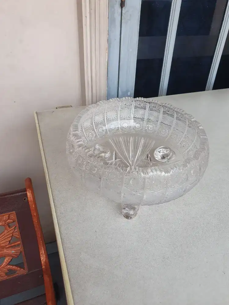 Mangkok kristal bohemia original