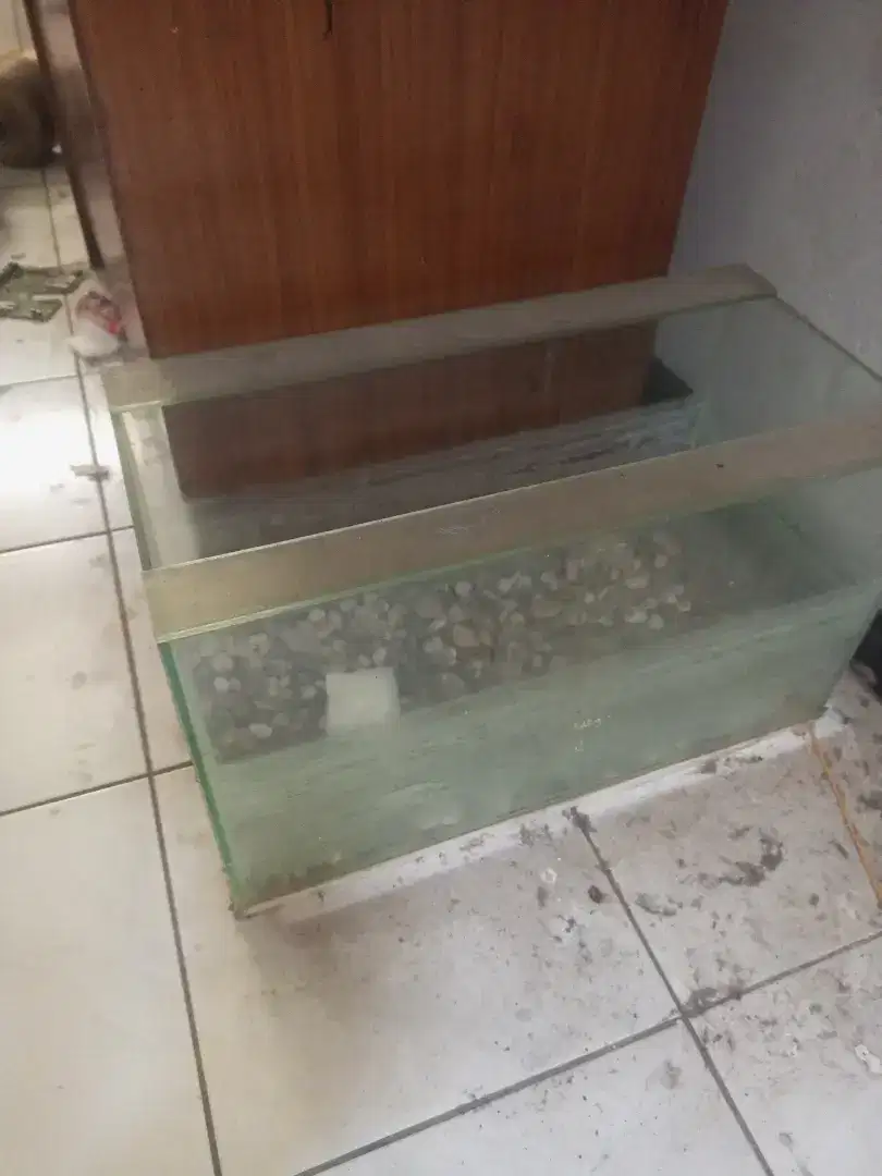 Di jual aquarium gak tau ukuran berapanya