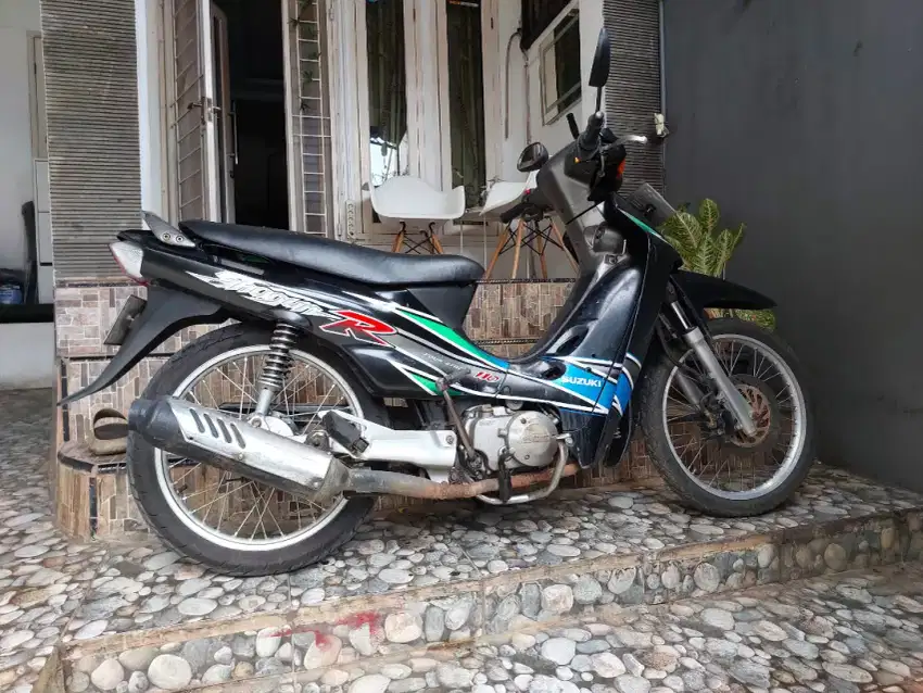 SHOGUN R 110 FD PAJAK HIDUP Berkas Lengkap BLACK super