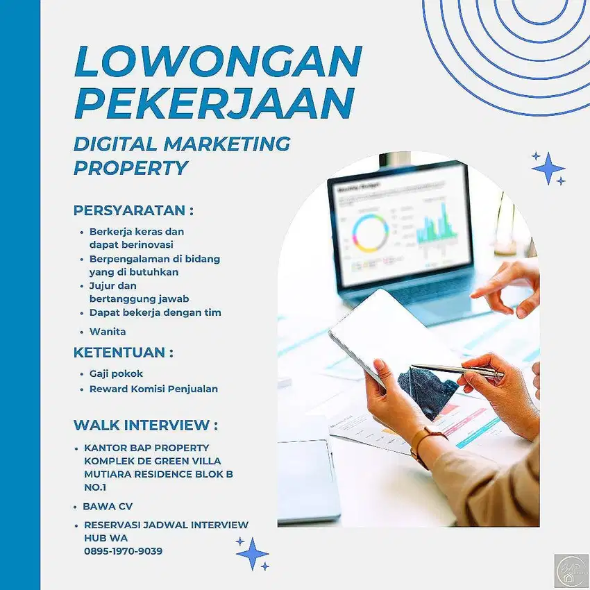 LOKER DIGITAL MARKETING Property @ CIGANITRI SAYAP BUAH BATU BAP Pro !