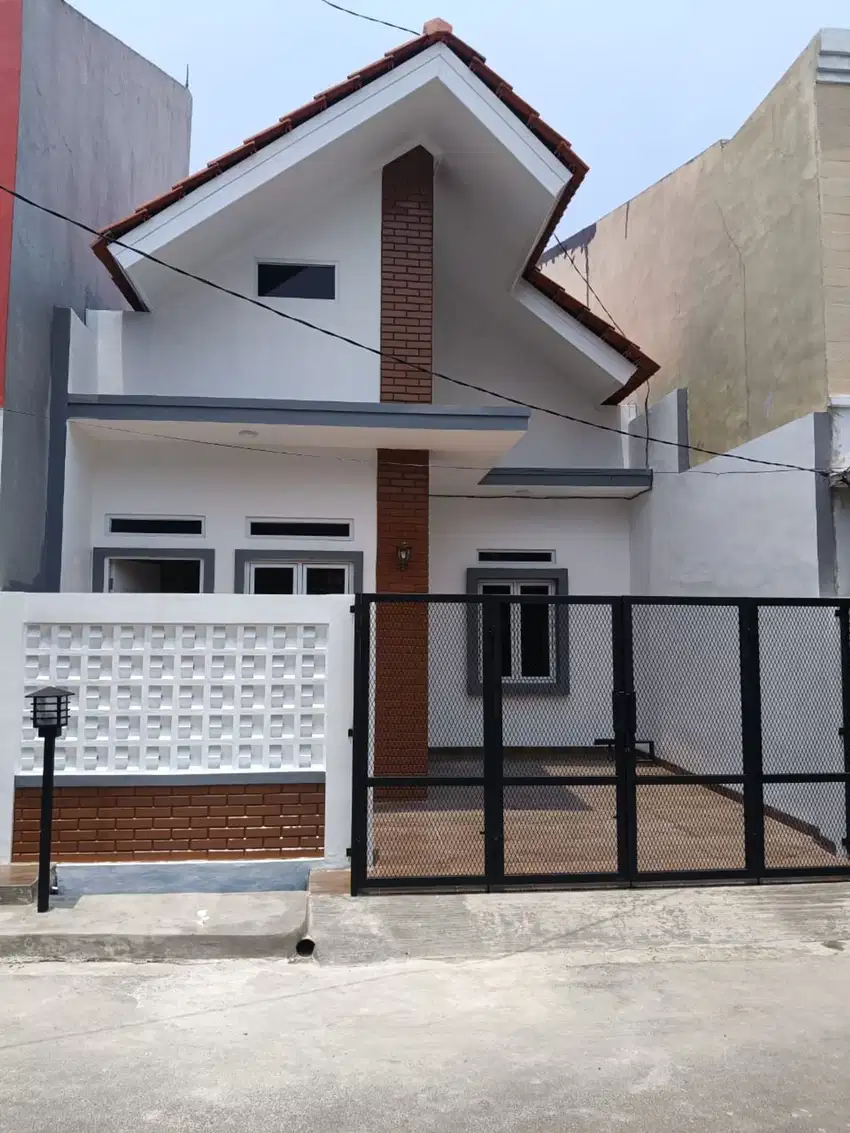 Rumah Minimalis Modern Akses Dekat Stasiun Bekasi Dibantu KPR J-27666