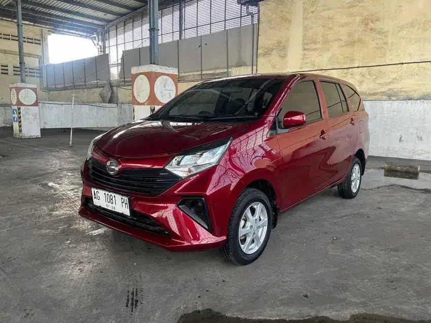 HOTDEAL Daihatsu Sigra 1.0 M 2022 pmk 2023 Mt Manual Maroon calya 1000