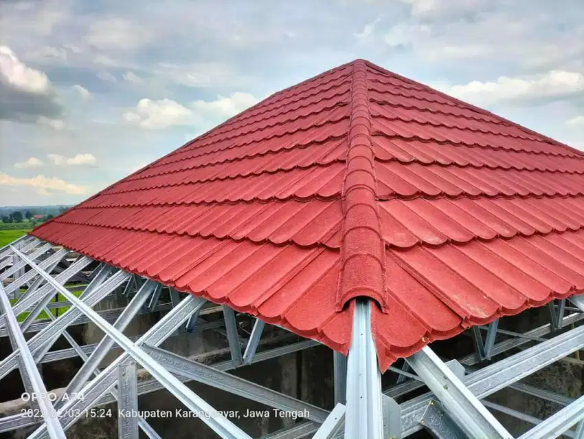 Bongkar pasang atap lama ganti baru dll