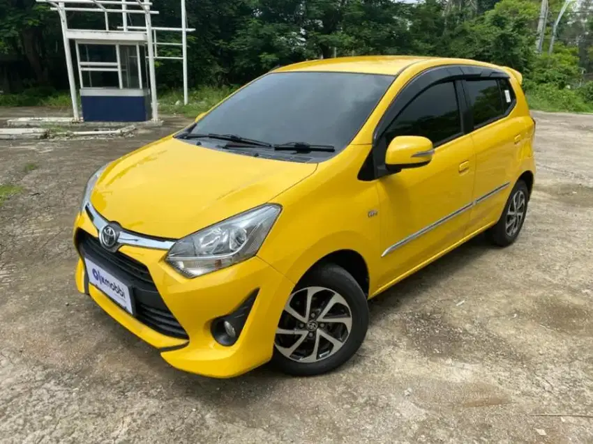 Like New Toyota Agya 1.2 G Bensin-MT 2019 Kuning LJU