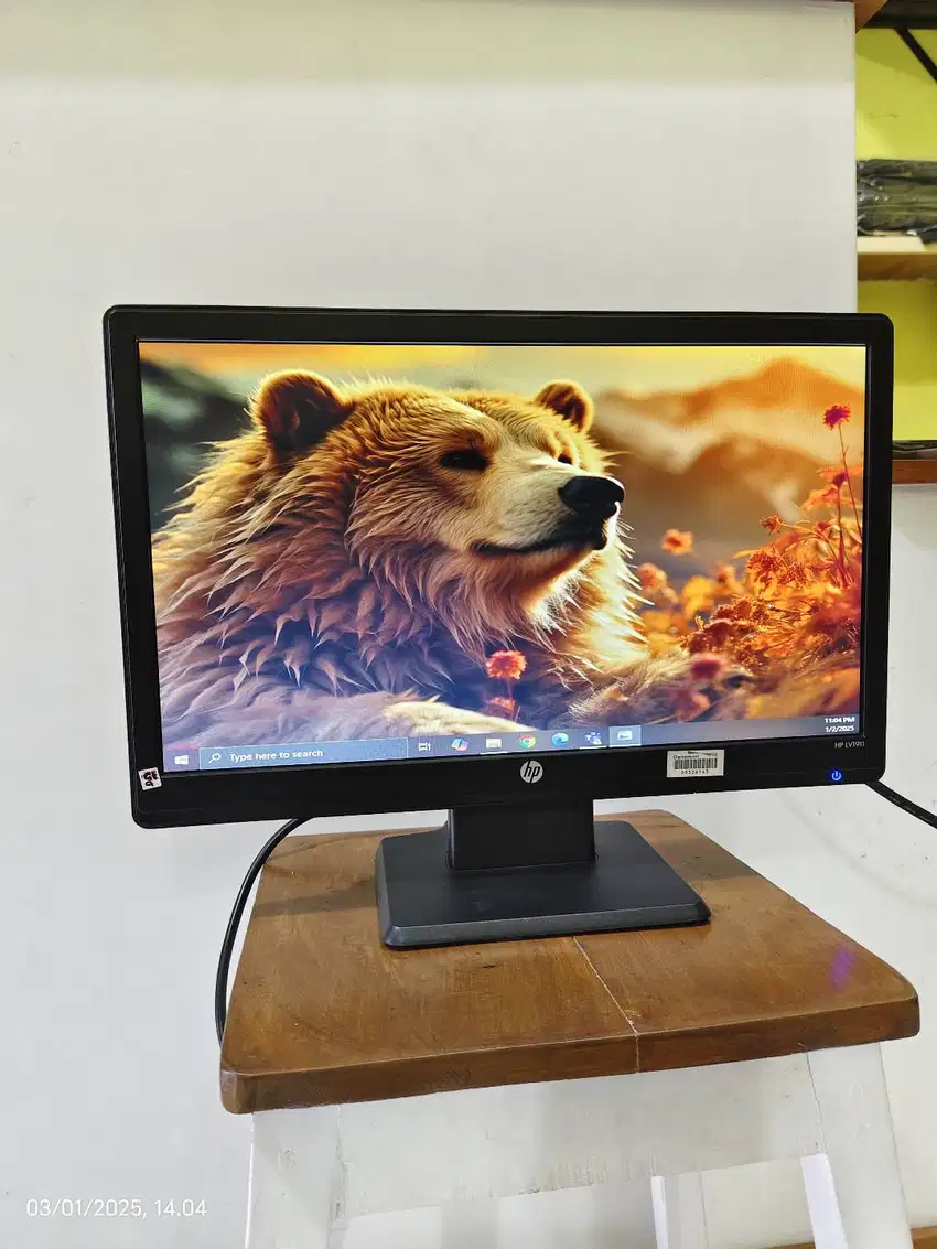 Monitor led wide 19 inch hp