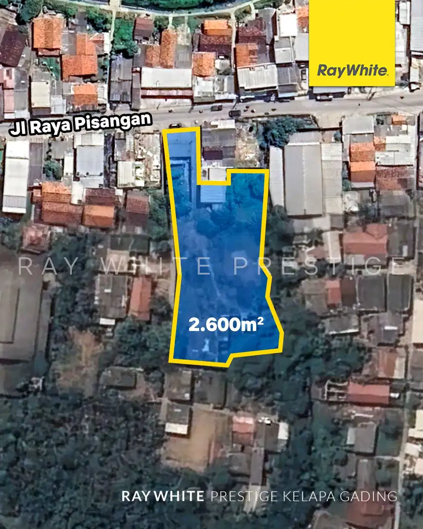 Kavling Koemrsial di Tambun, Bekasi, Luas 2600m2