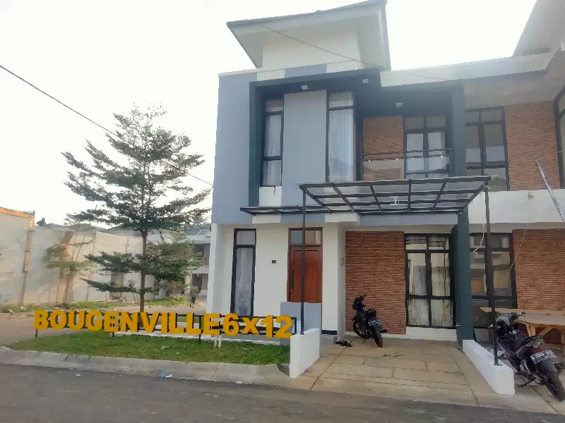 DIJUAL RUMAH MODERN MINIMALIS  FULL FURNISHED DKT TOL BAROS