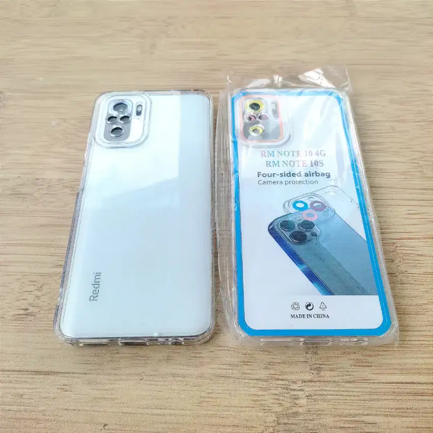 CASING TPU SOFTCASE TRANSPARAN XIAOMI REDMI NOTE 10 /  10S