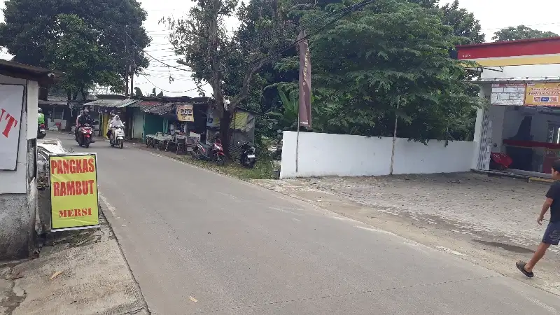 jual tanah kosong 200 meter sertifikat