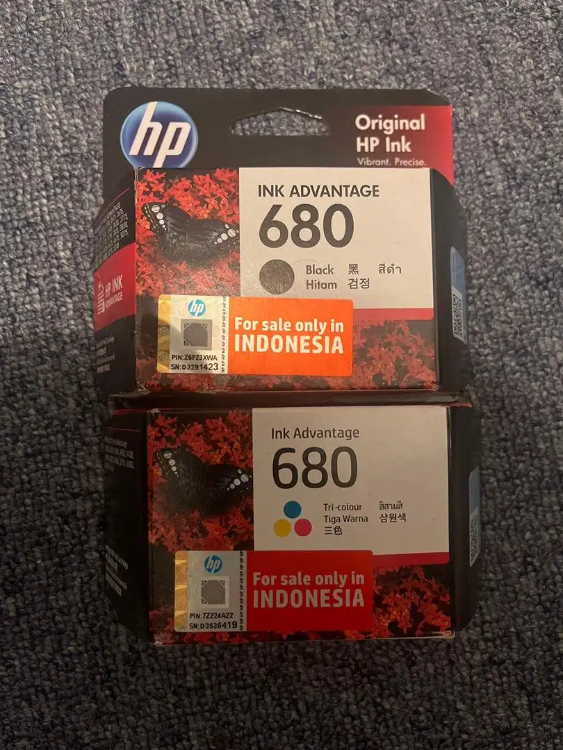 Tinta printer hp 680