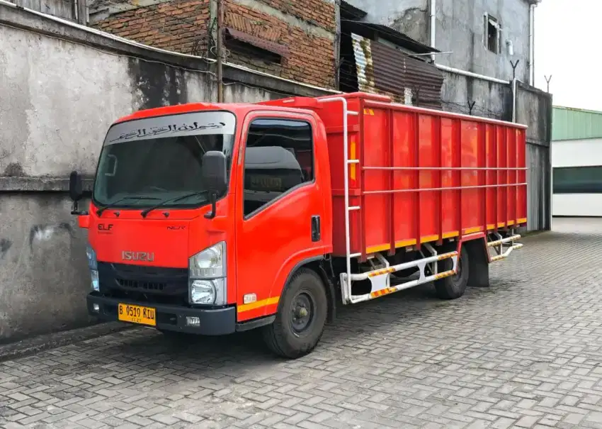 6rb+banbaruMURAH CDE LONG engkel Isuzu elf NLR L bak sentral 2024 besi