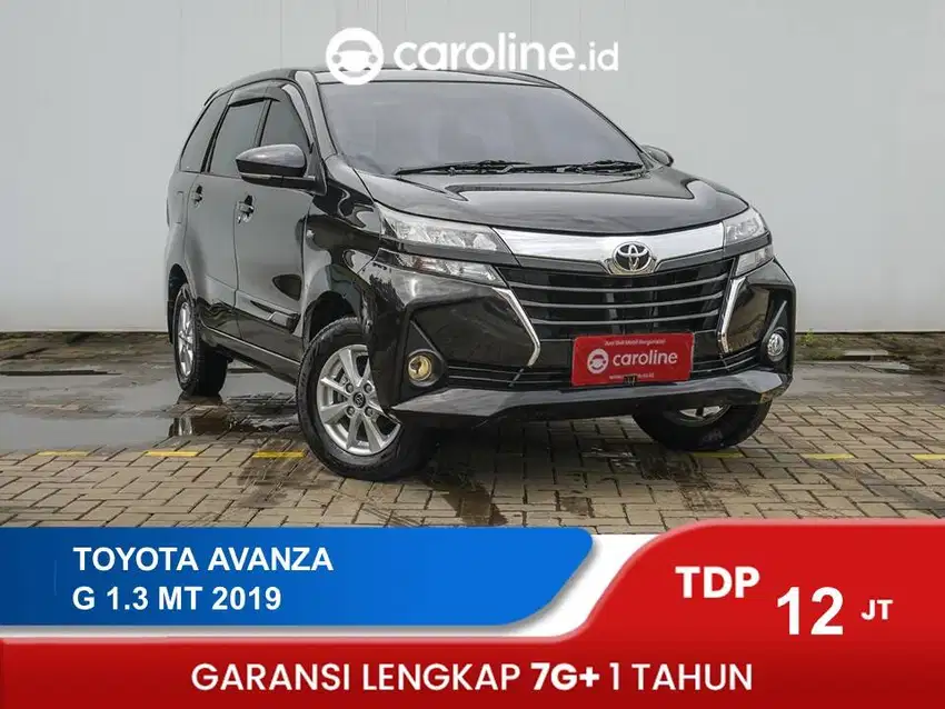 TOYOTA AVANZA G 1.3 MT 2019 - TDP 12 JUTA