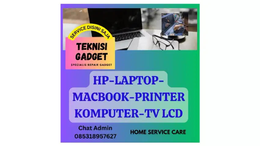 Jasa service Laptop komputer hp printer tv lcd