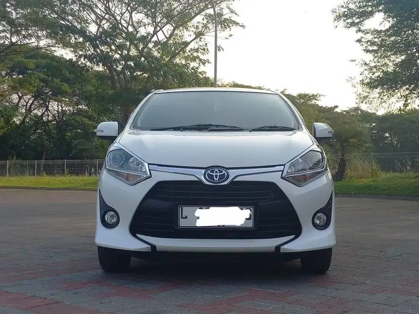 TOYOTA AGYA G 1,2 MANUAL 2018 PUTIH BISA KREDIT DP MINIM