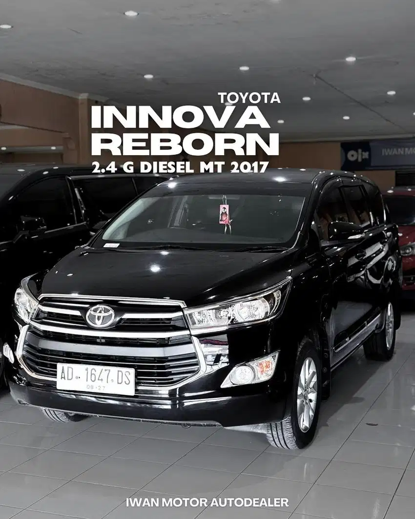 Asli AD Tangan Pertama! Innova Reborn 2.4 G Disel MT Tahun 2017 !