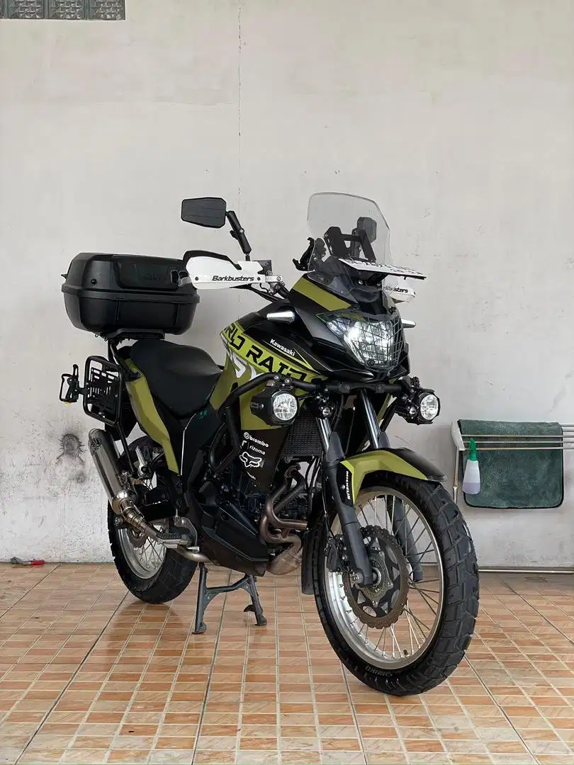 Versys 250 Tourer ABS 2017 dijual untuk upgrade cc, TT ajukan