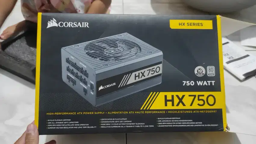 Jual power supply corsair HX750W Platinum