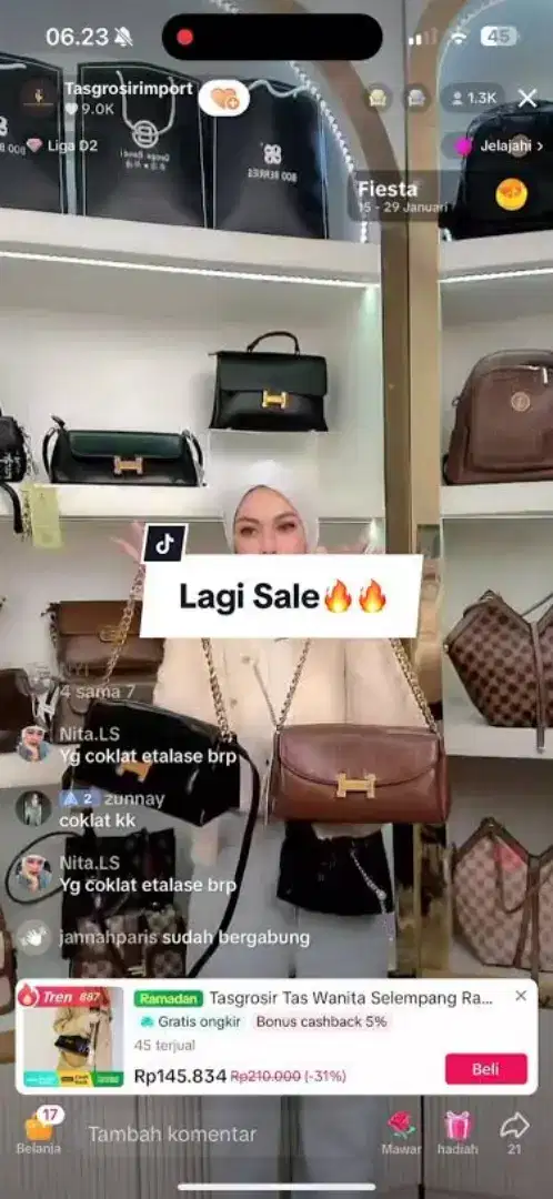 Lowongan kerja di cari host live streaming jualan wanita/pria