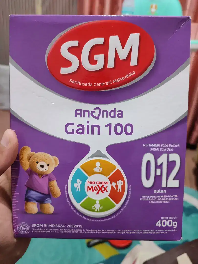 SGM Ananada Gain 100 0-12 bulan 400gr