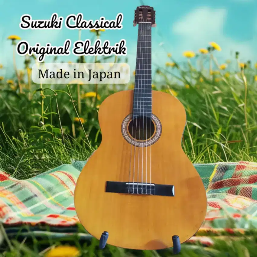 Gitar Klasik Original Suzuki Made in Japan Langka