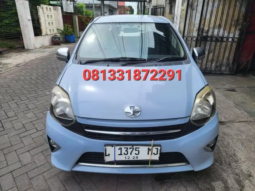 TOYOTA AGYA 1000CC MATIC THUN 2013 KILOMTER 30 RIBU ASLI ISTIMEWAH