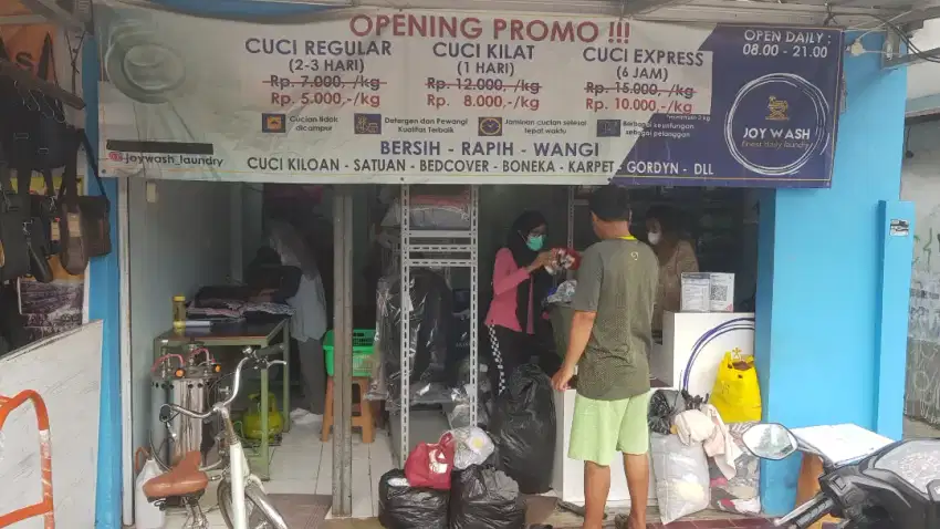 LOWONGAN KERJA LAUNDRY (KASIR, CUCI, GOSOK/SETRIKA)