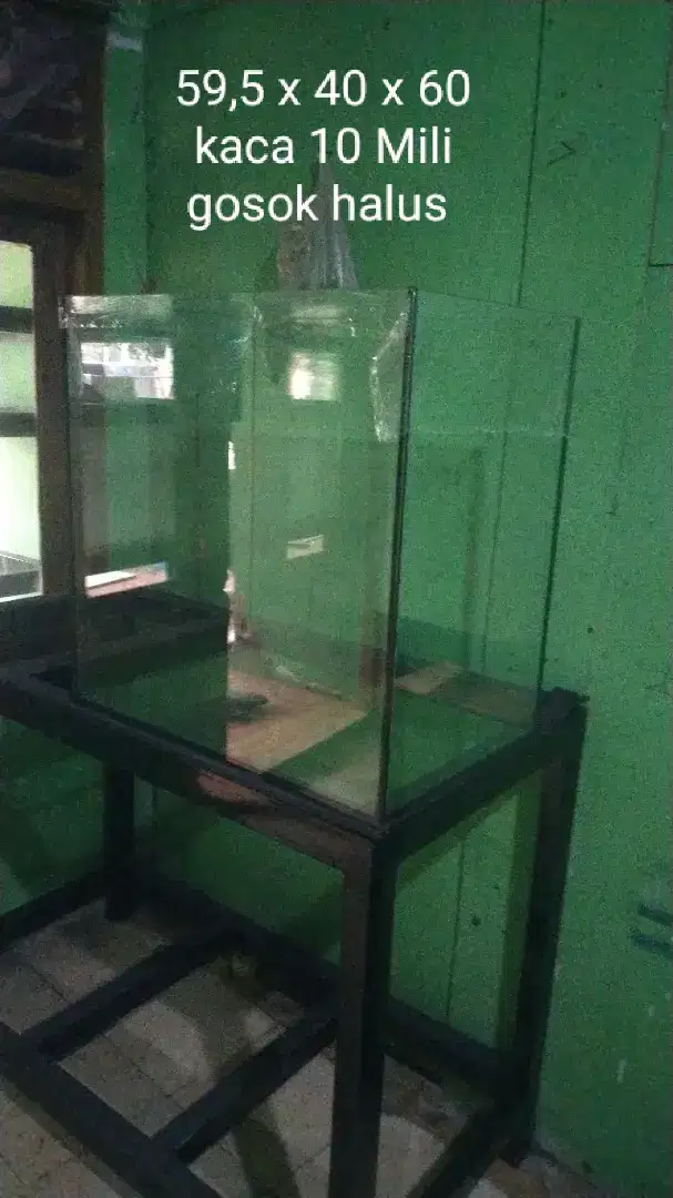 Aquarium baru gosok halus