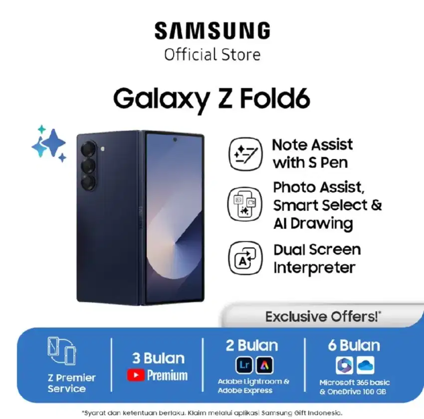 Samsung Galaxy Z Fold 6 Promoo