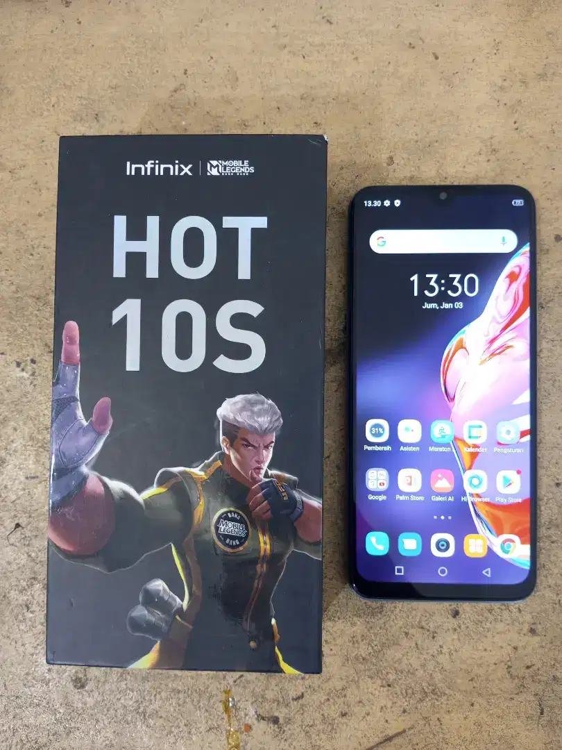 Infinix hot 10s 6/128 GB original