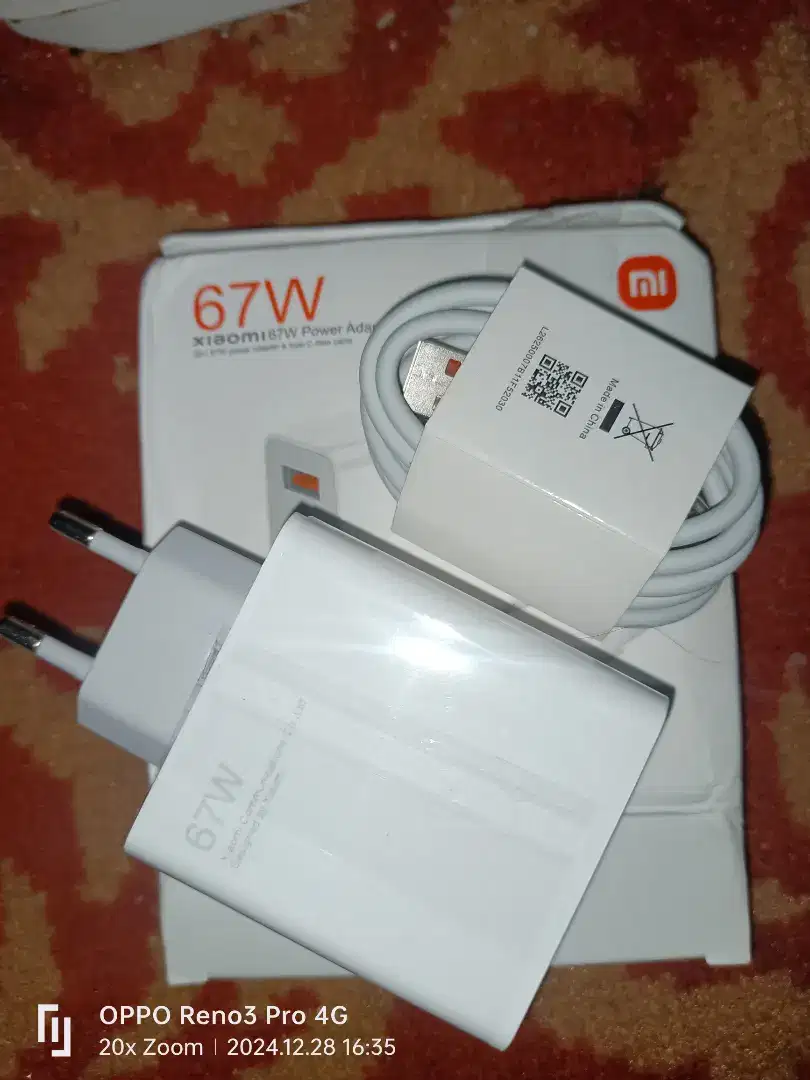 Charger Xiaomi Redmi Poco 67 watt