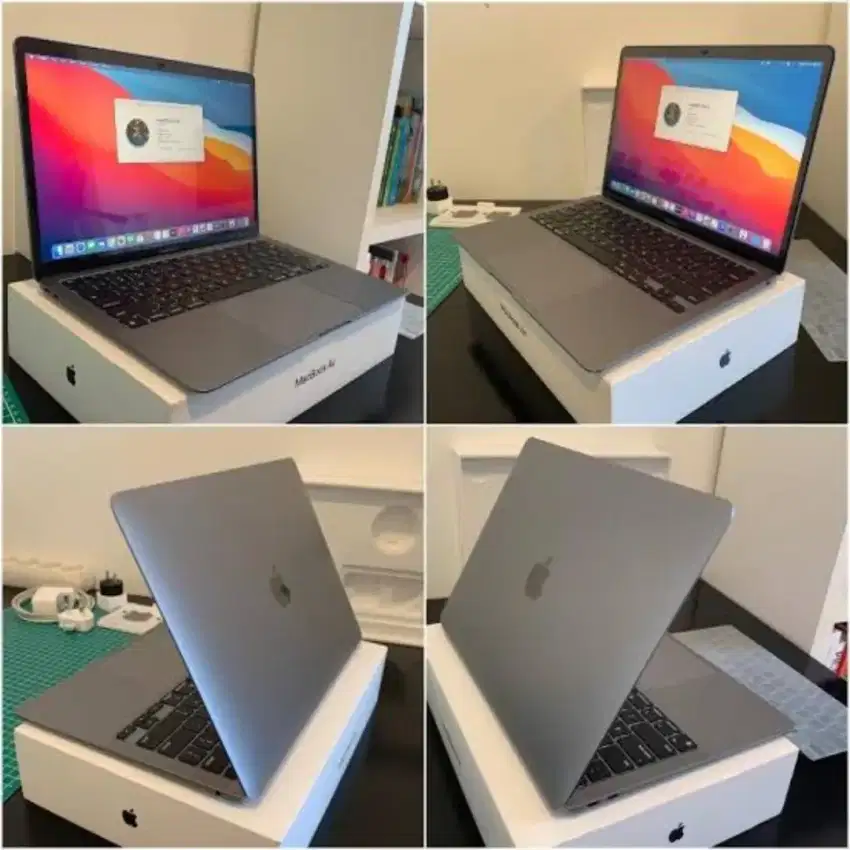 Macbook Air M1 256gb fulset ex.ibox low cc