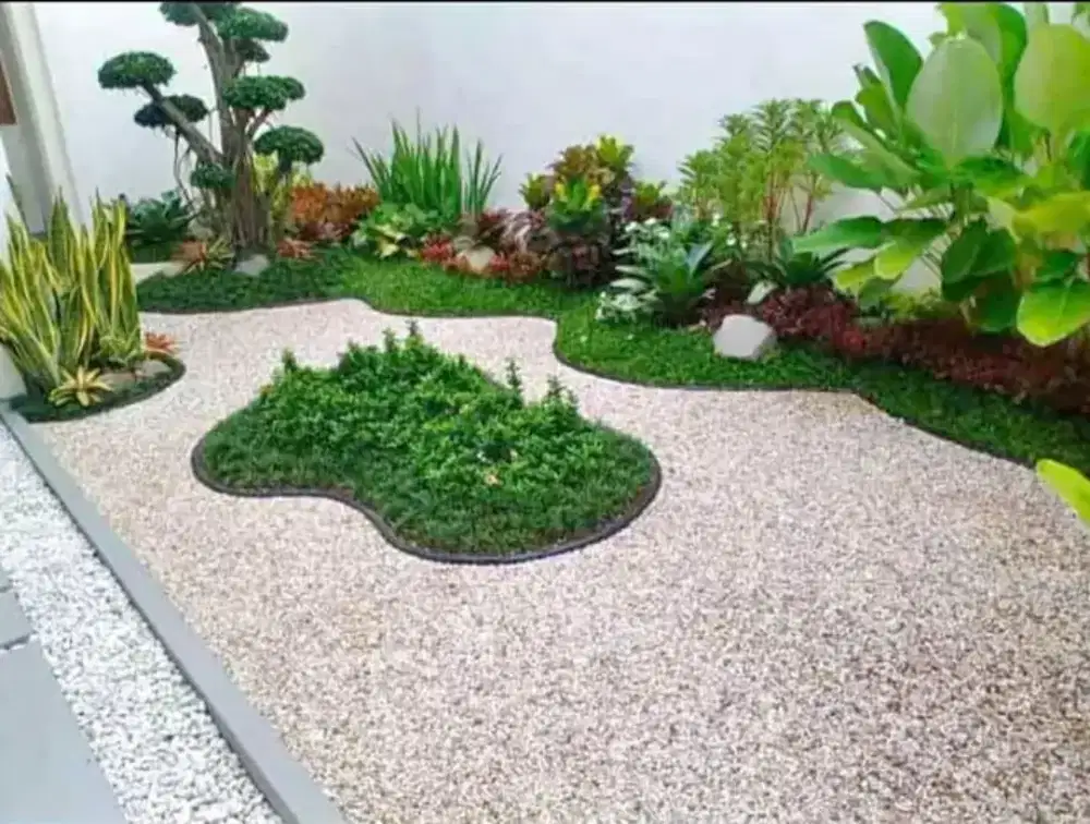 Jual rumput/ pembuatan taman/dekorasi